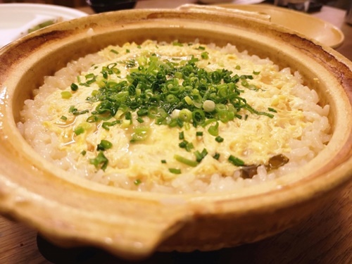 鍋の〆の雑炊